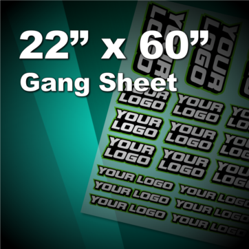 22" x 60" - Build Your Own Gang Sheet