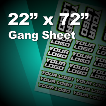22" x 72" - Build Your Own Gang Sheet